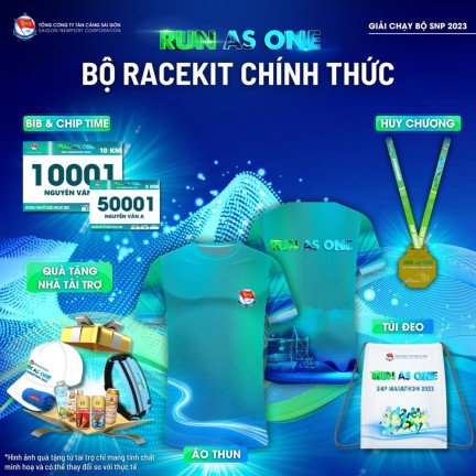“RUN AS ONE” – Thông Điệp Ý Nghĩa Của Giải Chạy Bộ Tân Cảng Sài Gòn Lần Đầu Tiên Tổ Chức